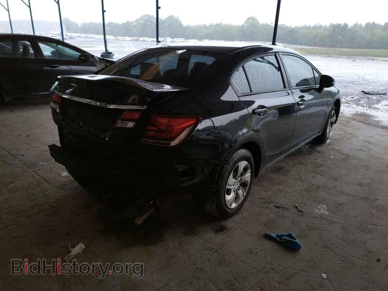 2013 HONDA CIVIC - VIN: 19XFB2F51DE044539 - Фото 4