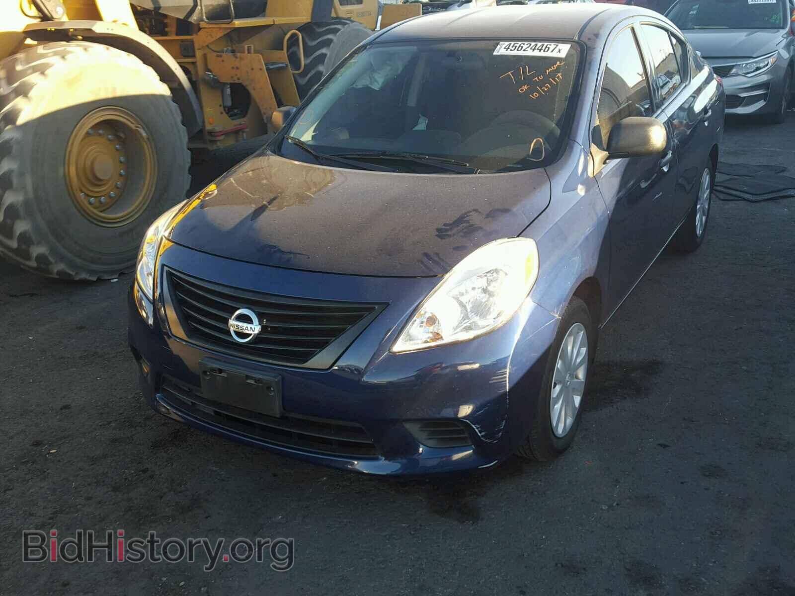 2013 NISSAN VERSA - VIN: 3N1CN7AP0DL866571 - Фото 2