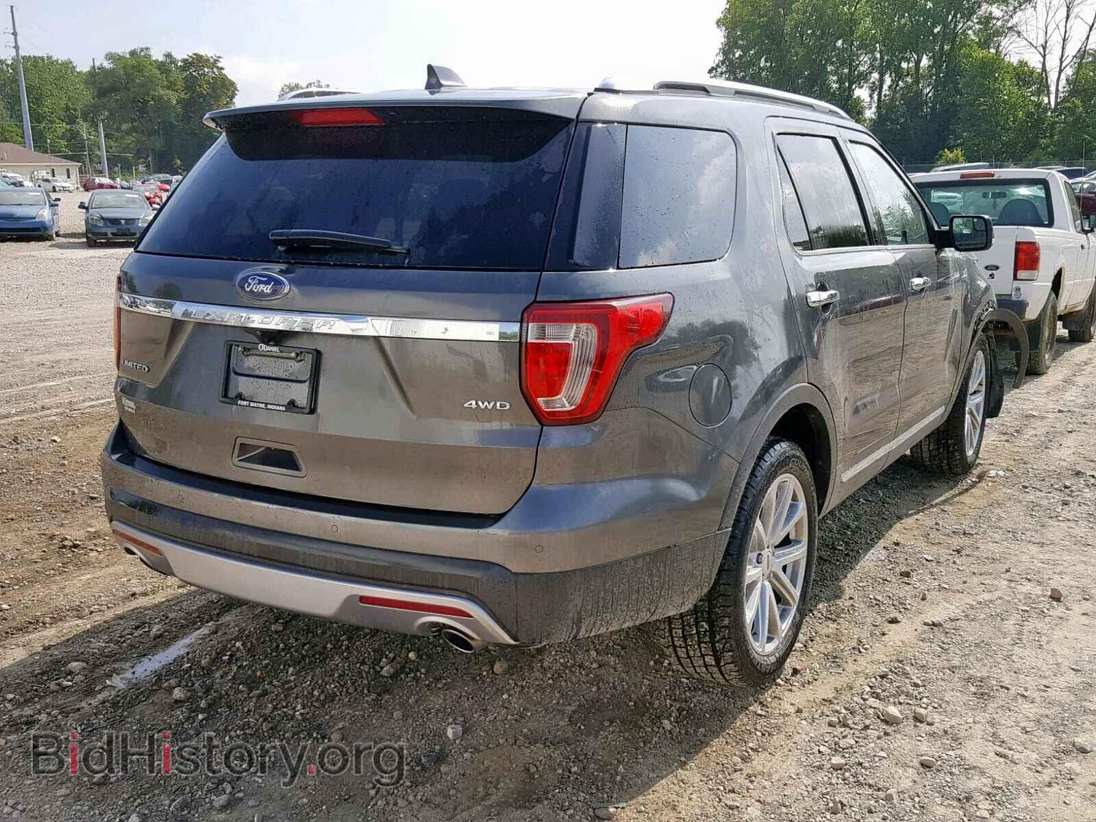 2017 FORD EXPLORER L - VIN: 1FM5K8F83HGD24344 - Фото 4