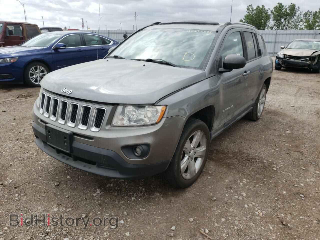 2012 JEEP COMPASS - VIN: 1C4NJDCB3CD683672 - Фото 2