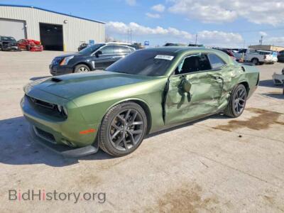 2022 Dodge CHALLENGER GT, зеленый — VIN 2C3CDZJG6NH226830, Copart