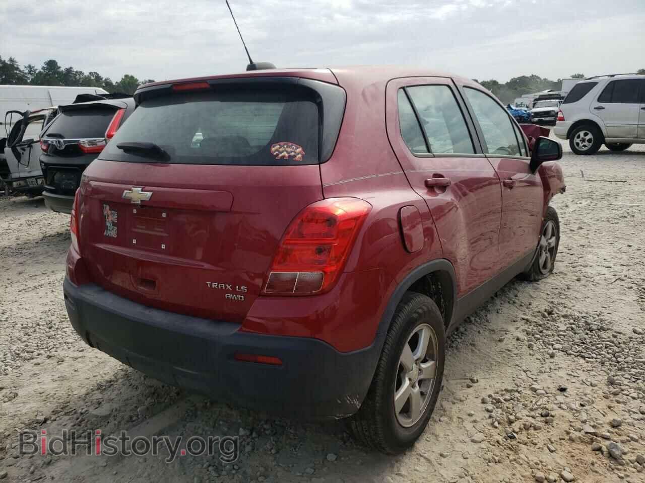 2015 CHEVROLET TRAX - VIN: KL7CJPSB3FB216386 - Фото 4