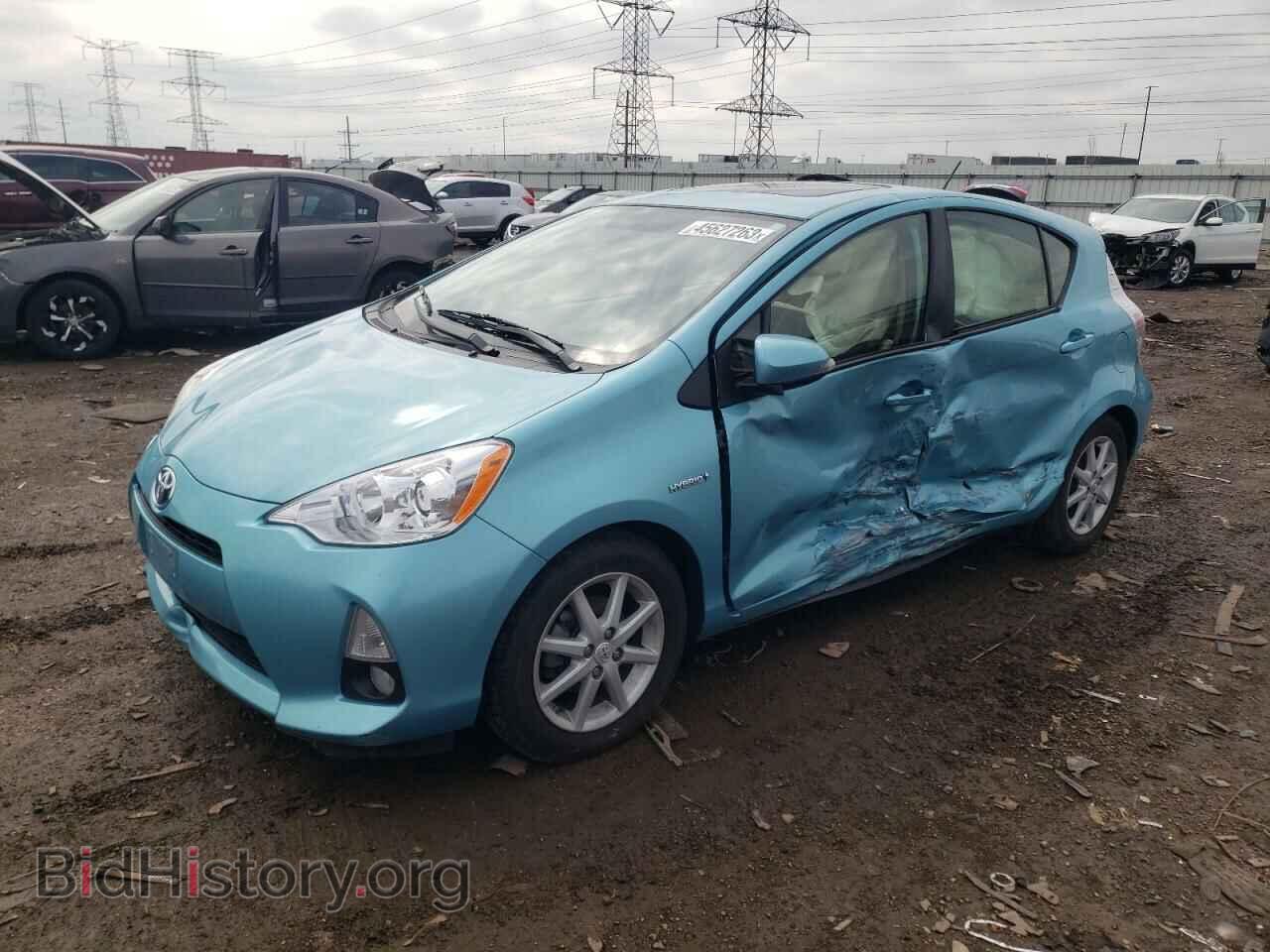 Photo JTDKDTB38E1061541 - TOYOTA PRIUS 2014