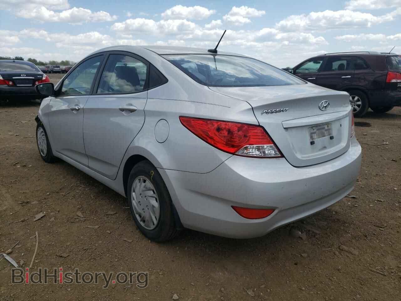 2014 HYUNDAI ACCENT - VIN: KMHCT4AEXEU699087 - Фото 3