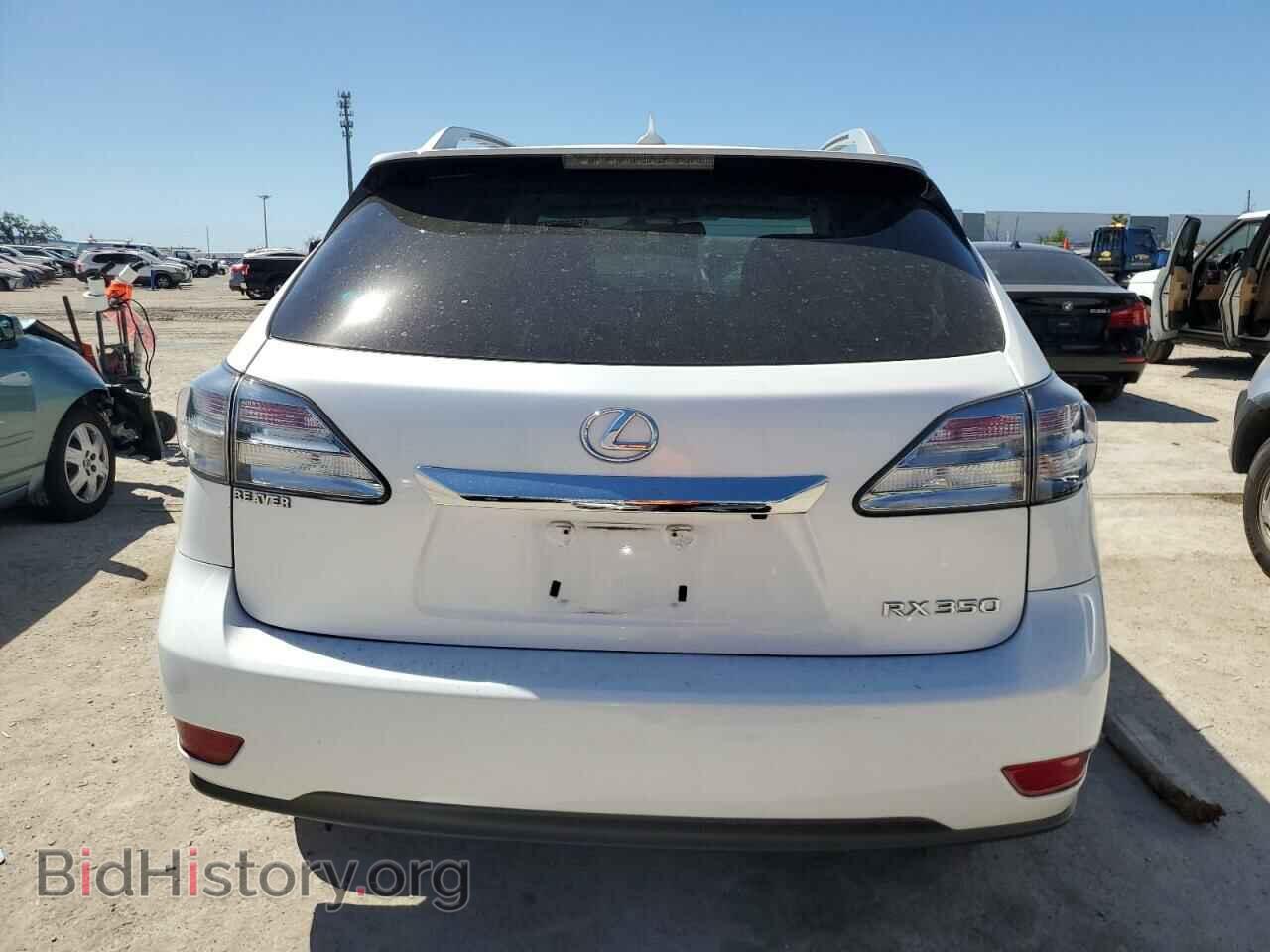 2012 LEXUS RX350 - VIN: 2T2BK1BA7CC125582 - Фото 6