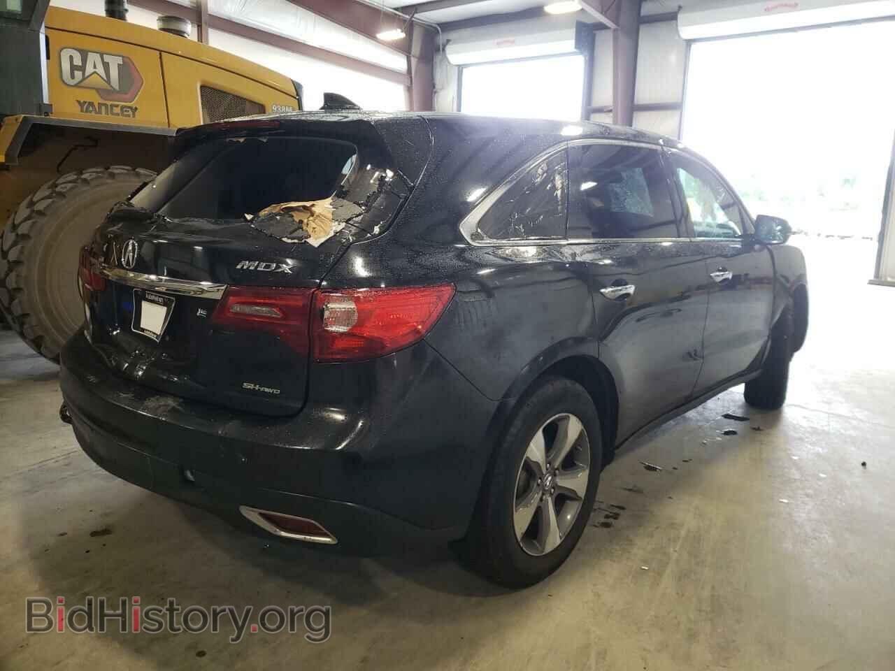 2014 ACURA MDX - VIN: 5FRYD4H27EB018233 - Фото 4