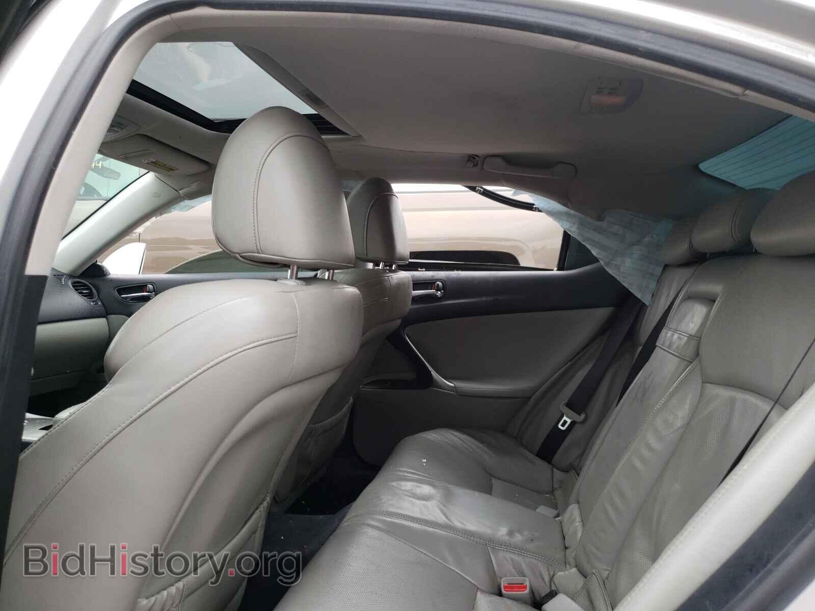 2008 LEXUS IS - VIN: JTHBE262985021196 - Фото 6