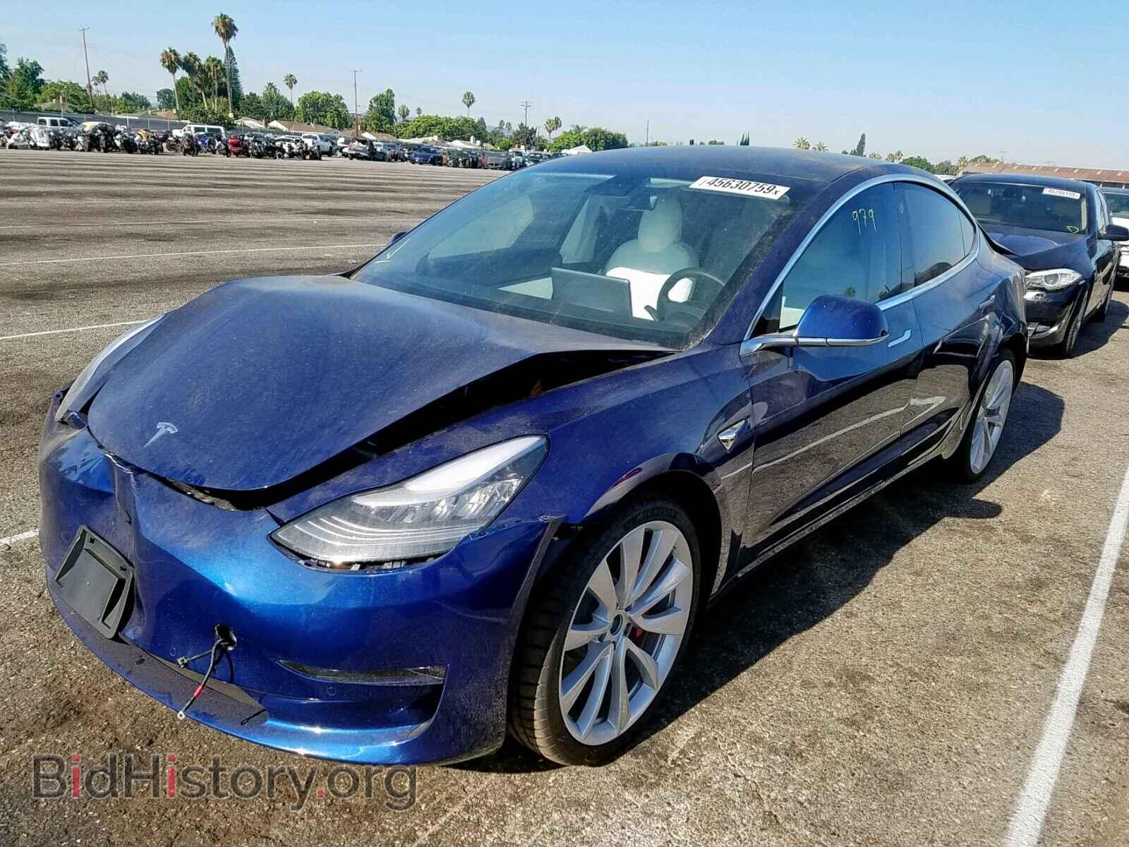 2019 TESLA MODEL 3 - VIN: 5YJ3E1EB5KF231690 - Фото 2