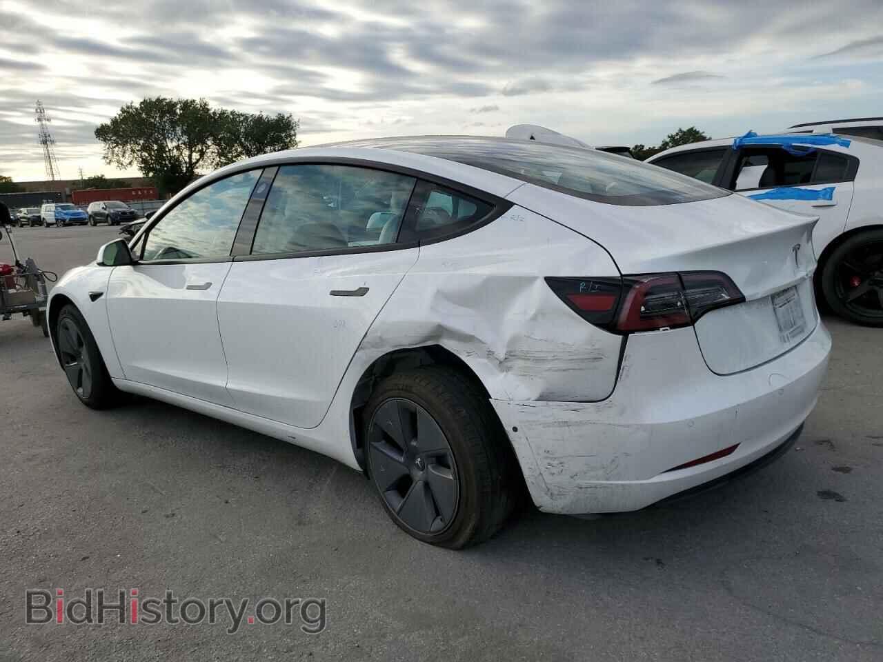 2021 TESLA MODEL 3 - VIN: 5YJ3E1EA1MF047227 - Фото 2