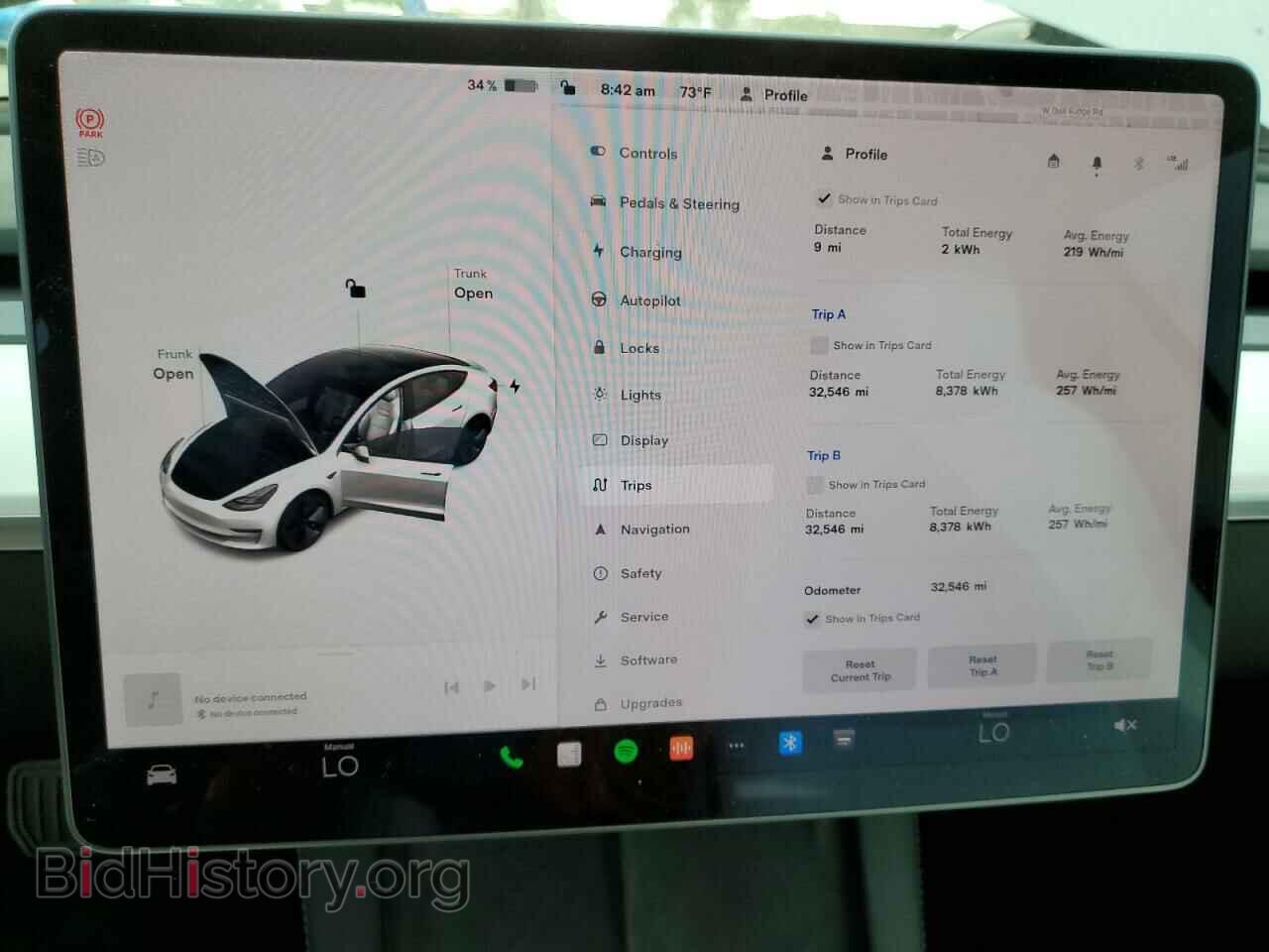 2021 TESLA MODEL 3 - VIN: 5YJ3E1EA1MF047227 - Фото 9
