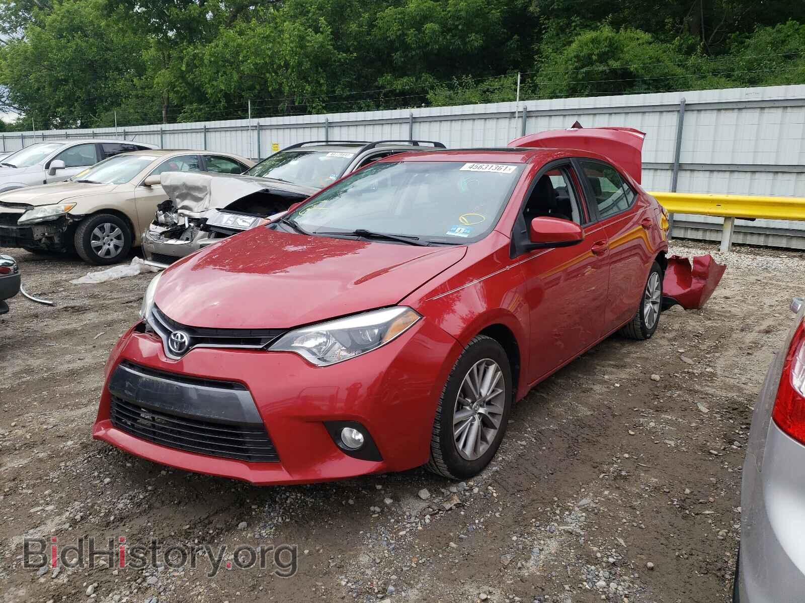 2015 TOYOTA COROLLA - VIN: 2T1BURHE4FC351820 - Фото 2