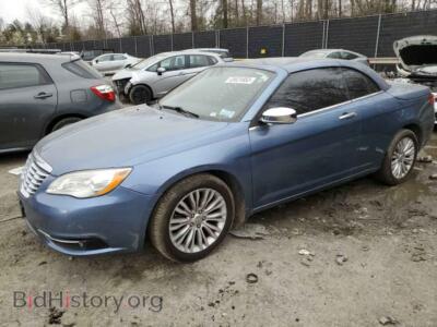 2011 Chrysler 200 200 Limite, синий — VIN 1C3BC7EG5BN614700, Copart