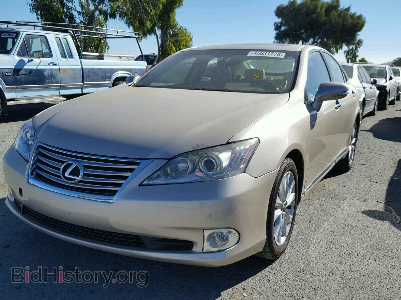 2011 LEXUS ES350 - VIN: JTHBK1EG4B2452828 - Фото 2