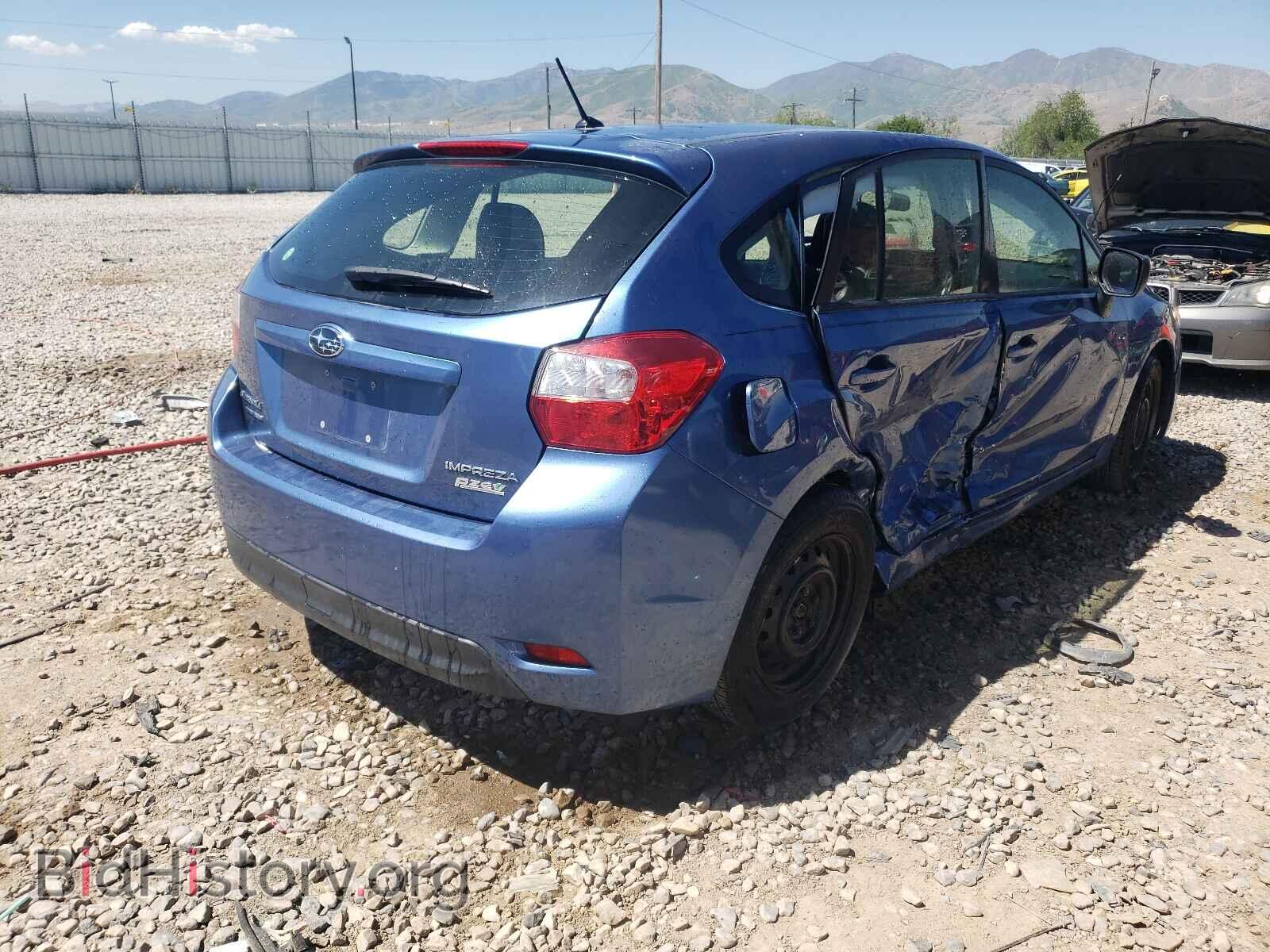 2014 SUBARU IMPREZA - VIN: JF1GPAA62E8306263 - Фото 4