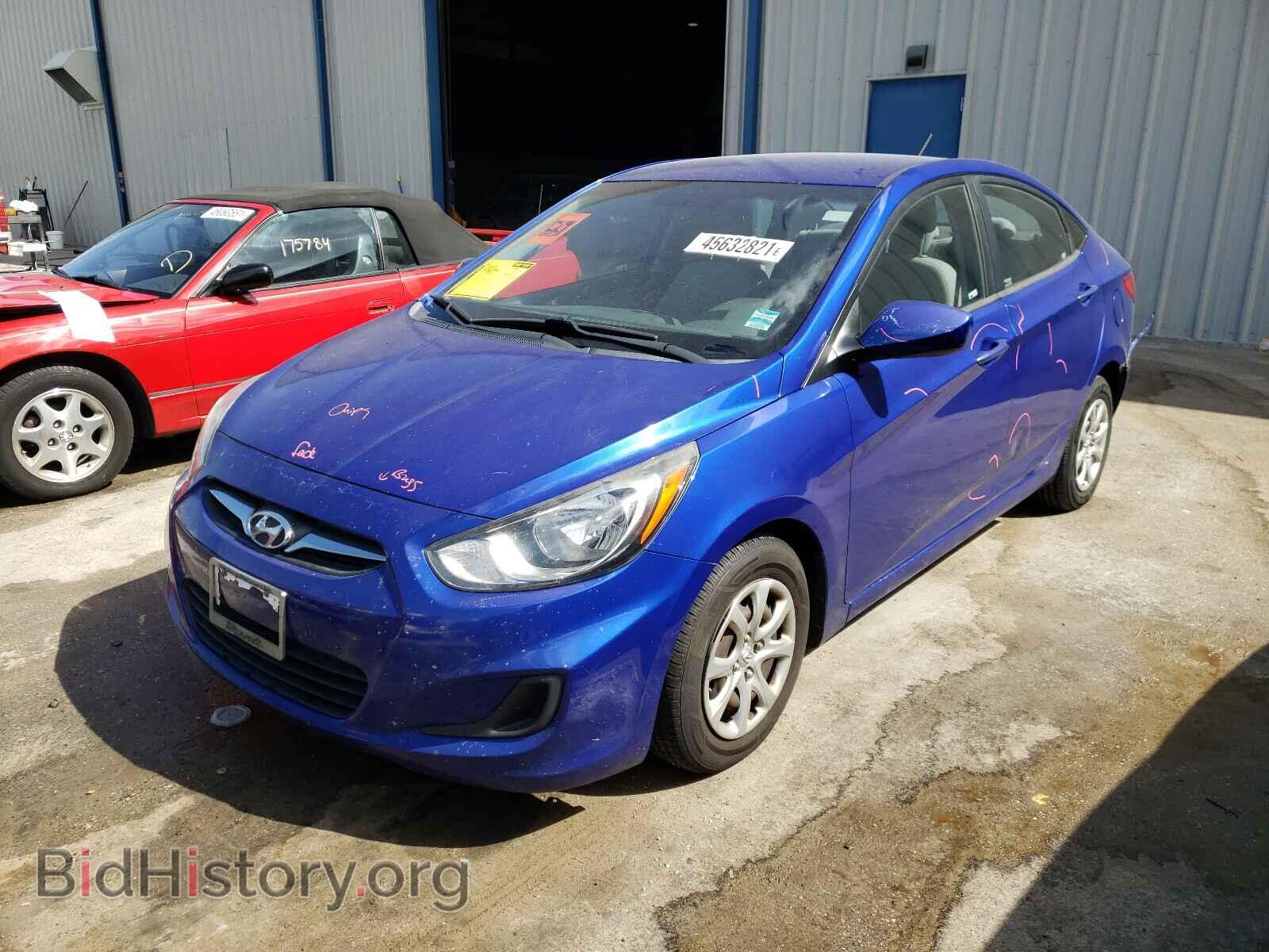 2013 HYUNDAI ACCENT - VIN: KMHCT4AE7DU422136 - Фото 2