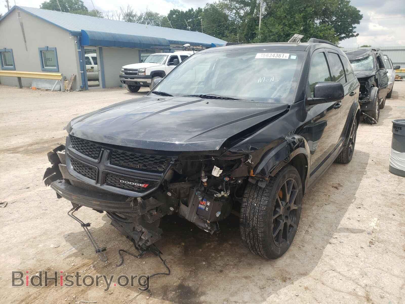 2014 DODGE JOURNEY - VIN: 3C4PDCBB9ET134065 - Фото 2