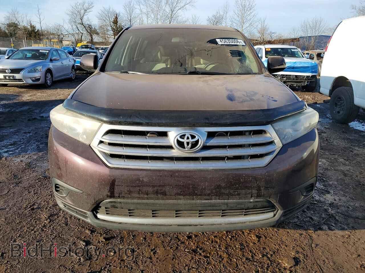 2013 TOYOTA HIGHLANDER - VIN: 5TDZK3EH8DS126174 - Фото 5