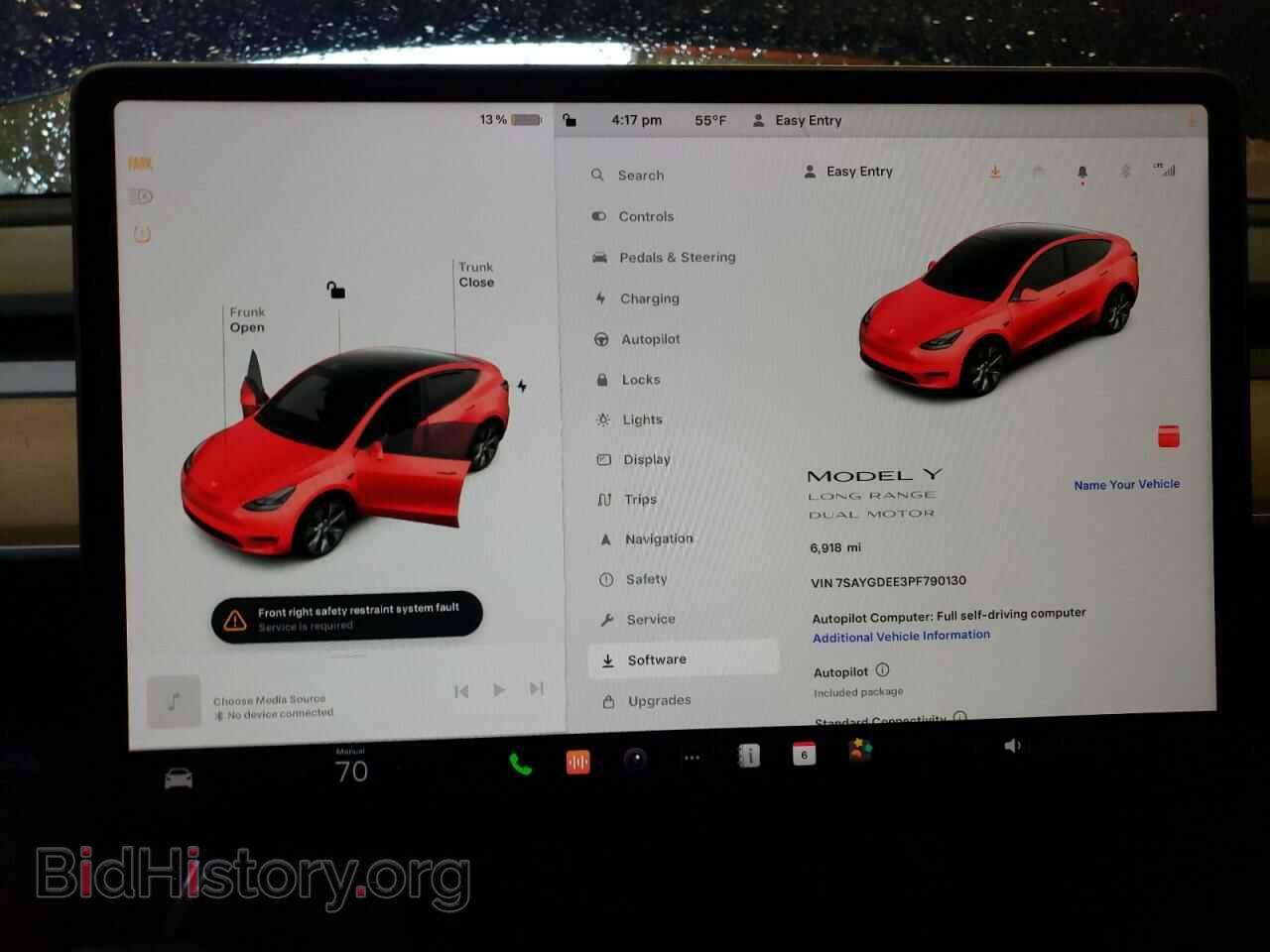 2023 TESLA MODEL Y - VIN: 7SAYGDEE3PF790130 - Photo 9