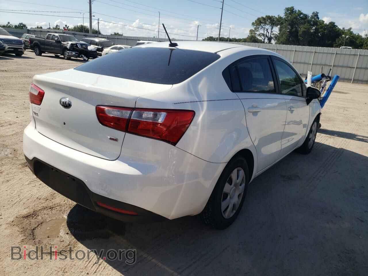 2013 KIA RIO - VIN: KNADM4A34D6248564 - Photo 4