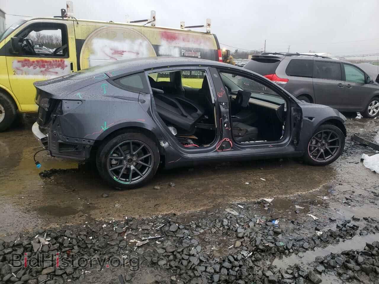 2022 TESLA MODEL 3 - VIN: 5YJ3E1EB9NF180750 - Фото 3