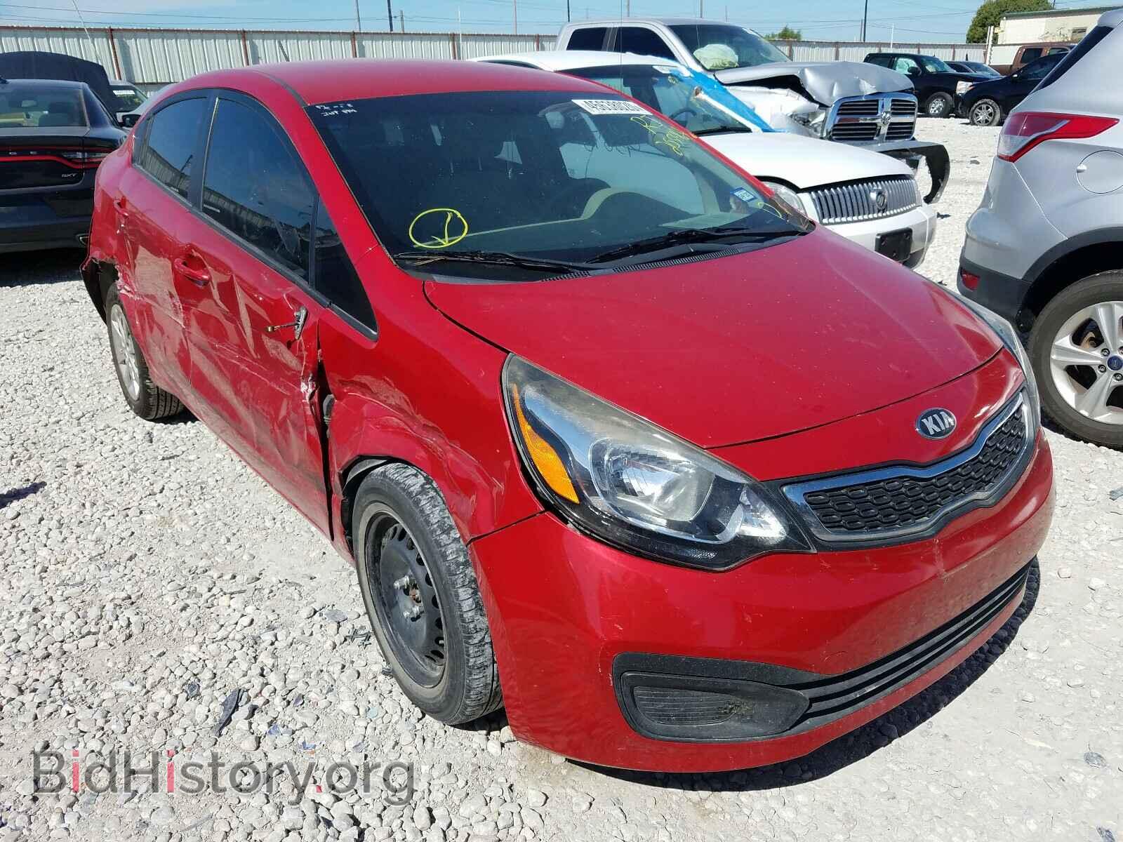 Фотография KNADN4A37D6205964 - KIA RIO 2013