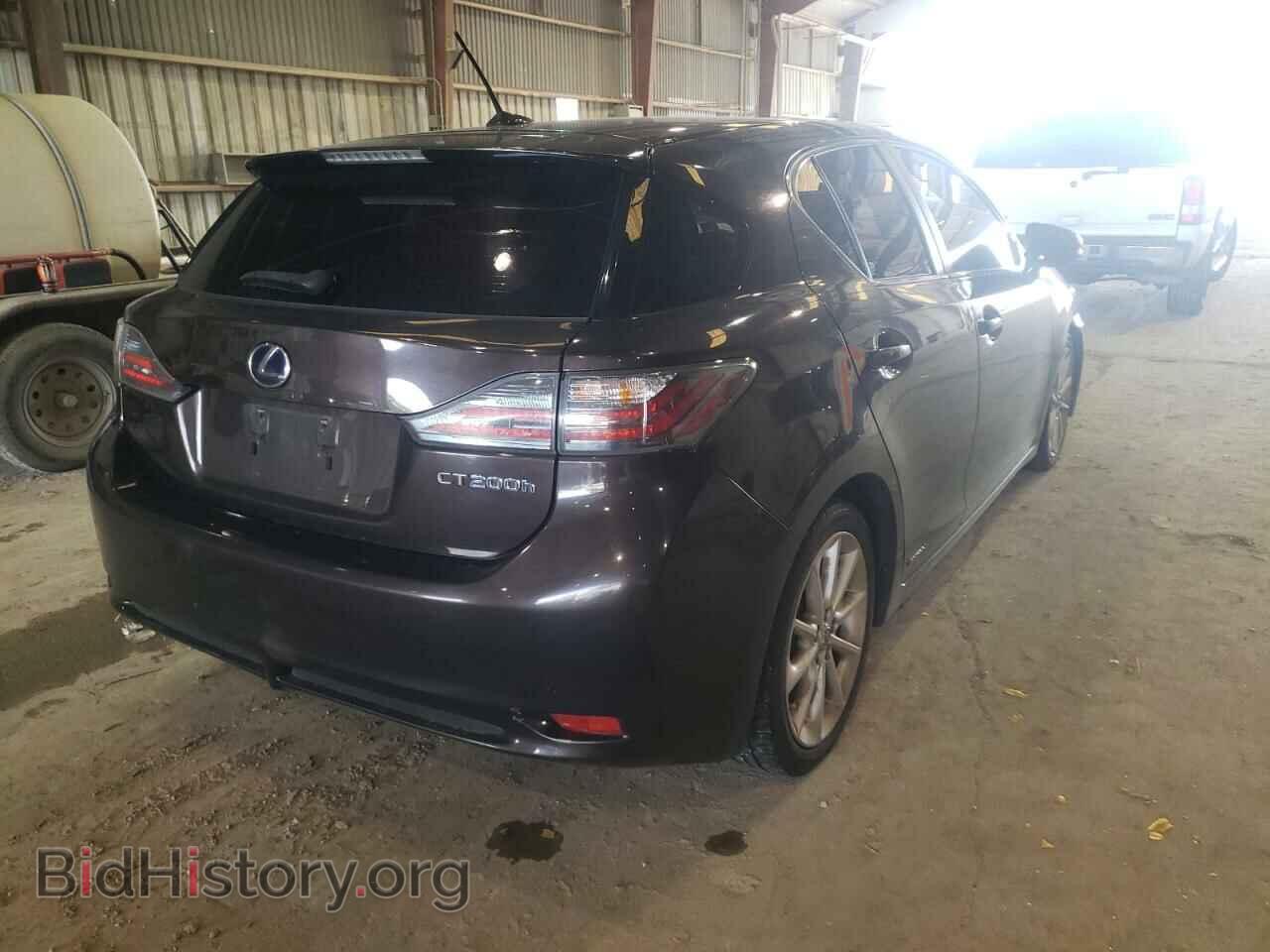 2011 LEXUS CT 200 - VIN: JTHKD5BH2B2021872 - Фото 4