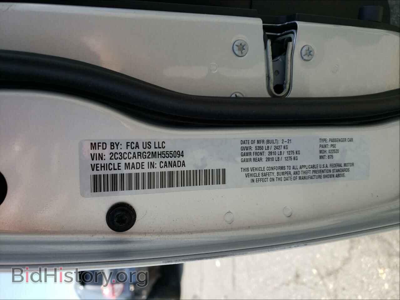 2021 CHRYSLER 300 - VIN: 2C3CCARG2MH555094 - Фото 10
