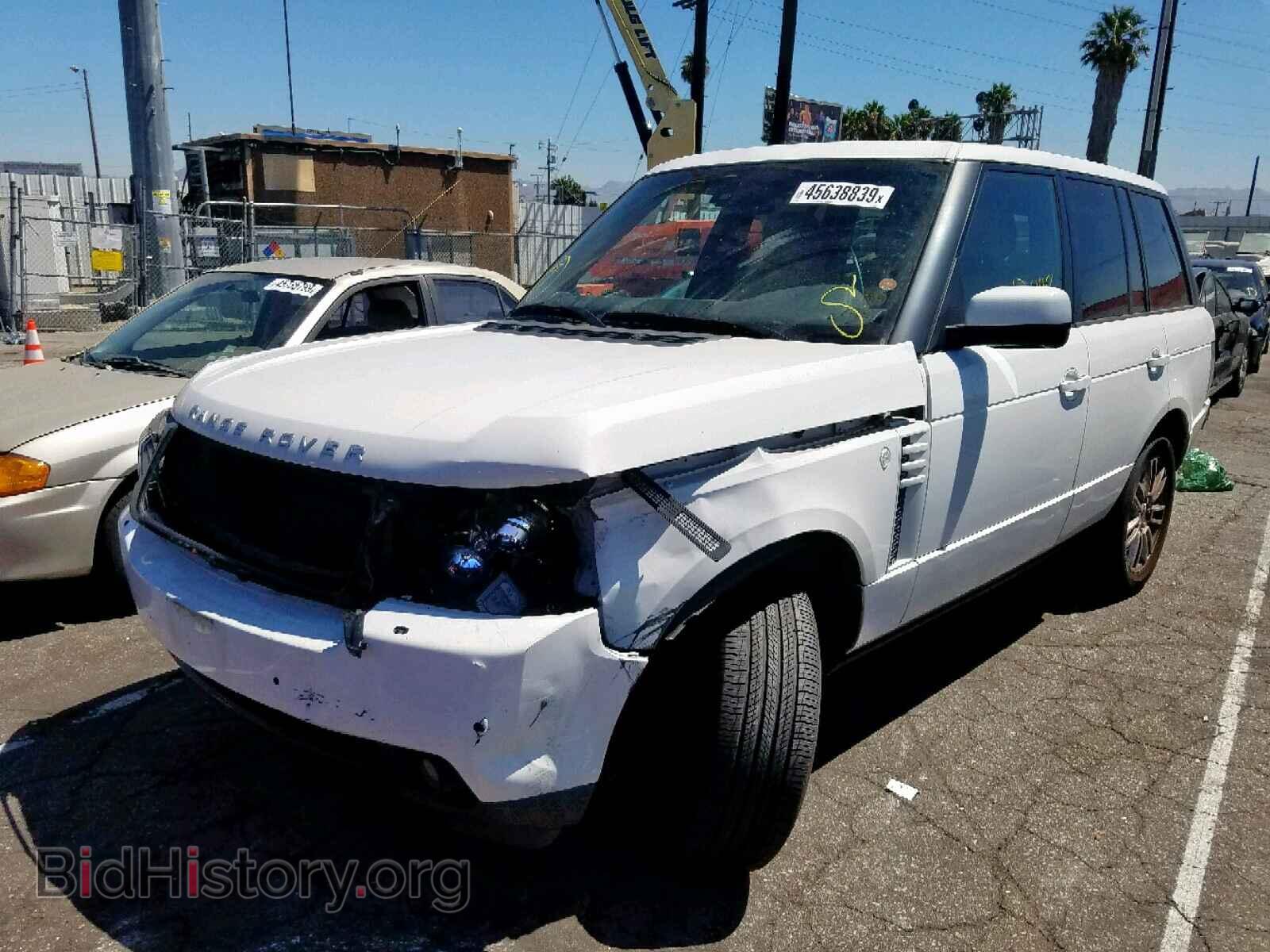 2012 LAND ROVER RANGE ROVE - VIN: SALME1D4XCA391297 - Фото 2