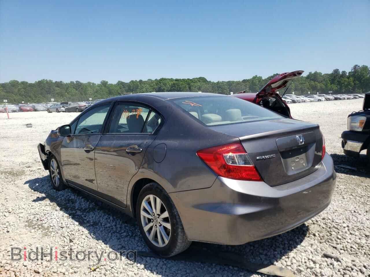2012 HONDA CIVIC - VIN: 19XFB2F82CE353395 - Фото 3