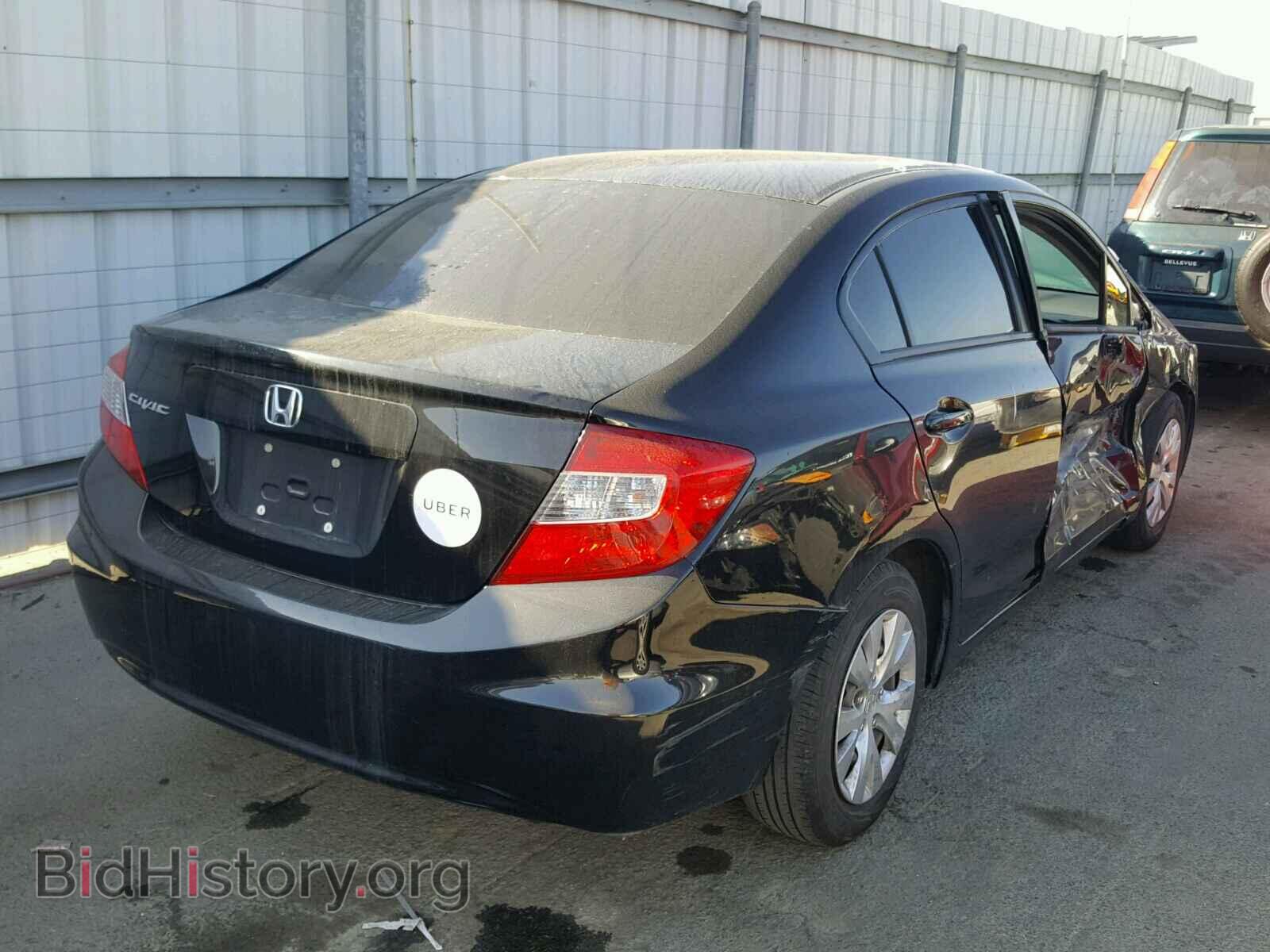 2012 HONDA CIVIC - VIN: 2HGFB2F52CH590691 - Фото 4