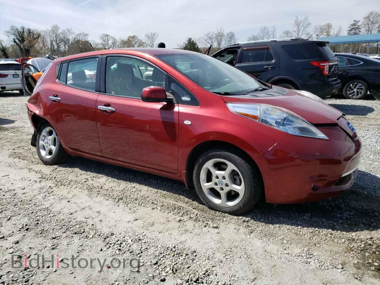 2012 NISSAN LEAF - VIN: JN1AZ0CP3CT024785 - Фото 4