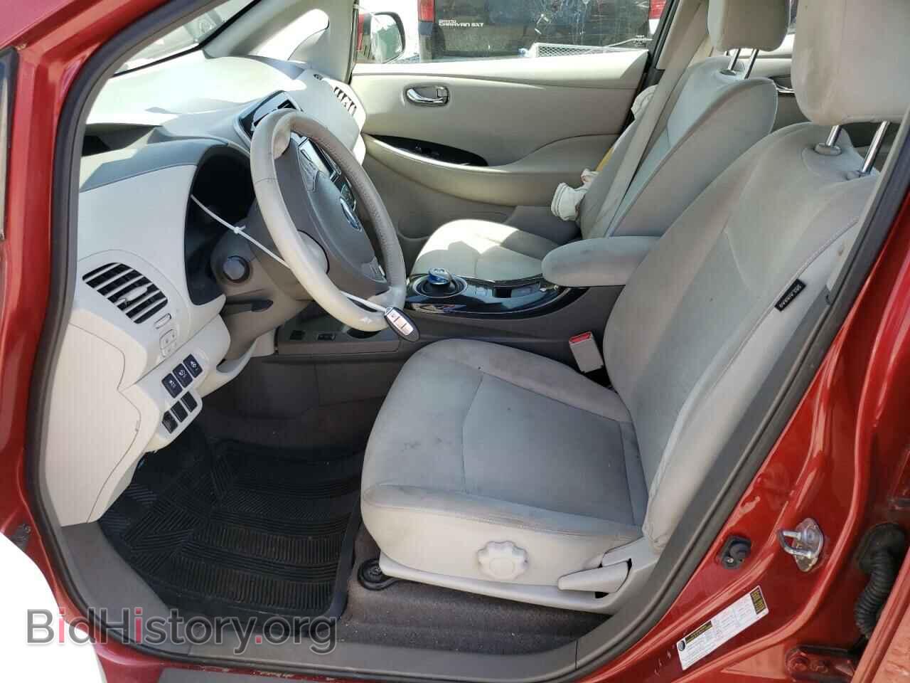 2012 NISSAN LEAF - VIN: JN1AZ0CP3CT024785 - Фото 7