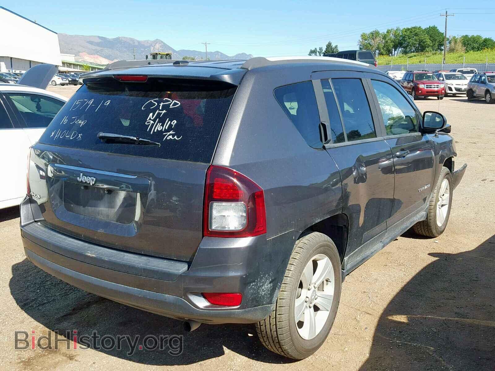 2016 JEEP COMPASS SP - VIN: 1C4NJDBBXGD757063 - Photo 4