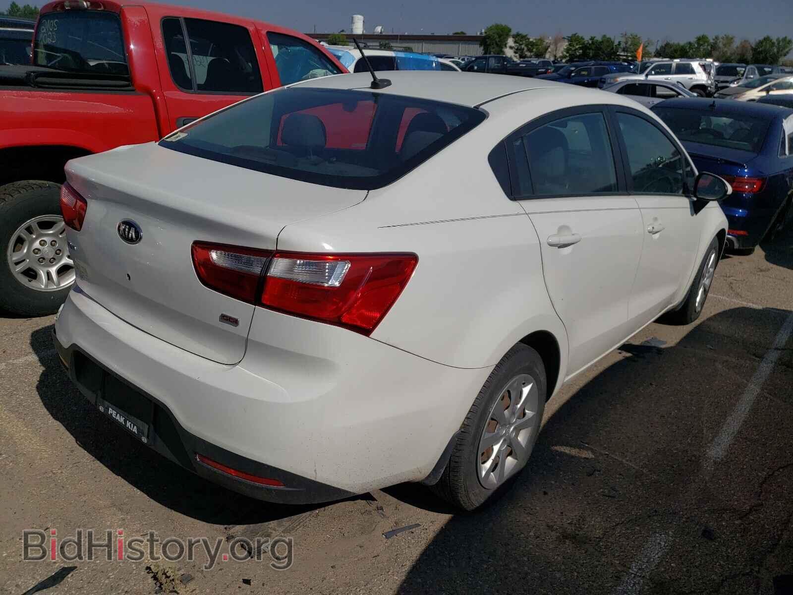 2015 KIA RIO - VIN: KNADM4A32F6421260 - Фото 4