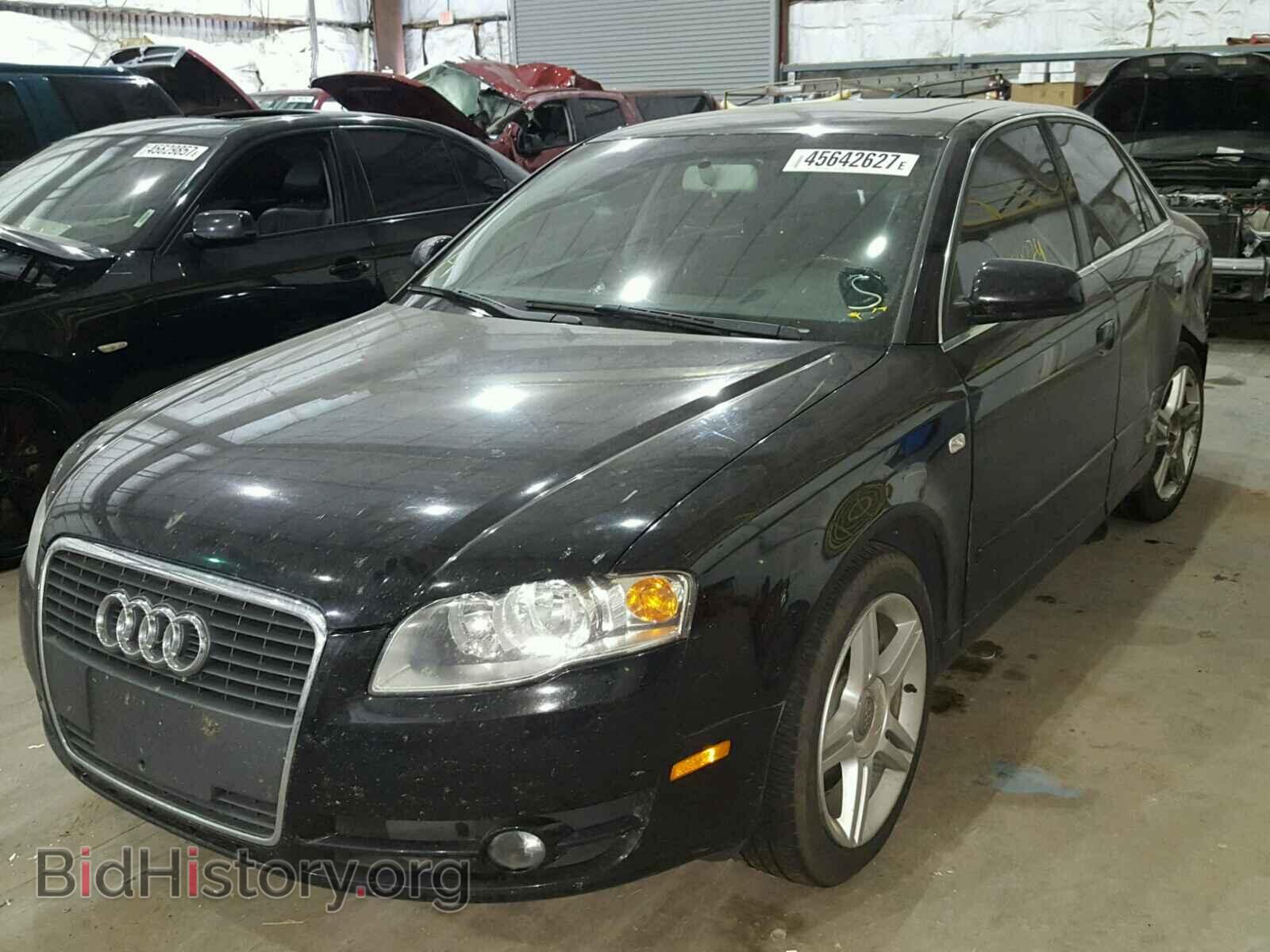 2007 AUDI A4 - VIN: WAUAF78E57A238861 - Фото 2