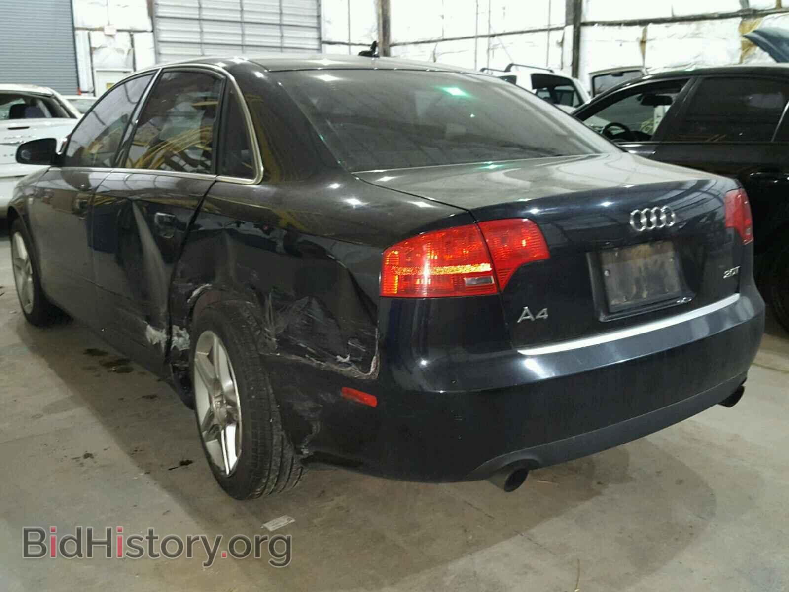 2007 AUDI A4 - VIN: WAUAF78E57A238861 - Фото 3