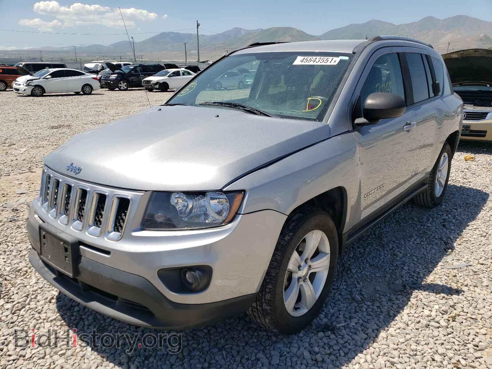 2016 JEEP COMPASS - VIN: 1C4NJCBA4GD773423 - Фото 2