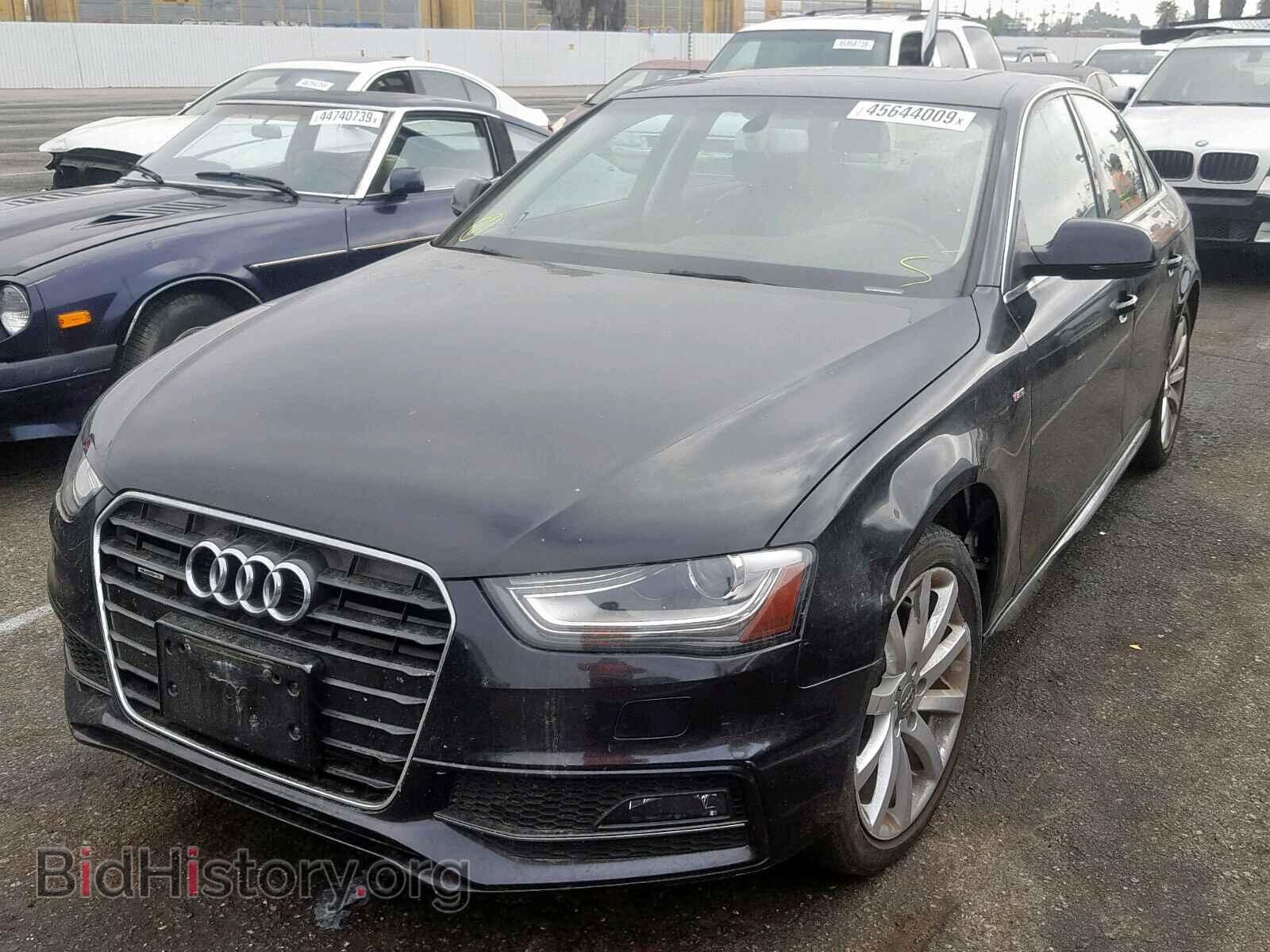 2014 AUDI A4 - VIN: WAUBFAFL2EN004900 - Фото 2