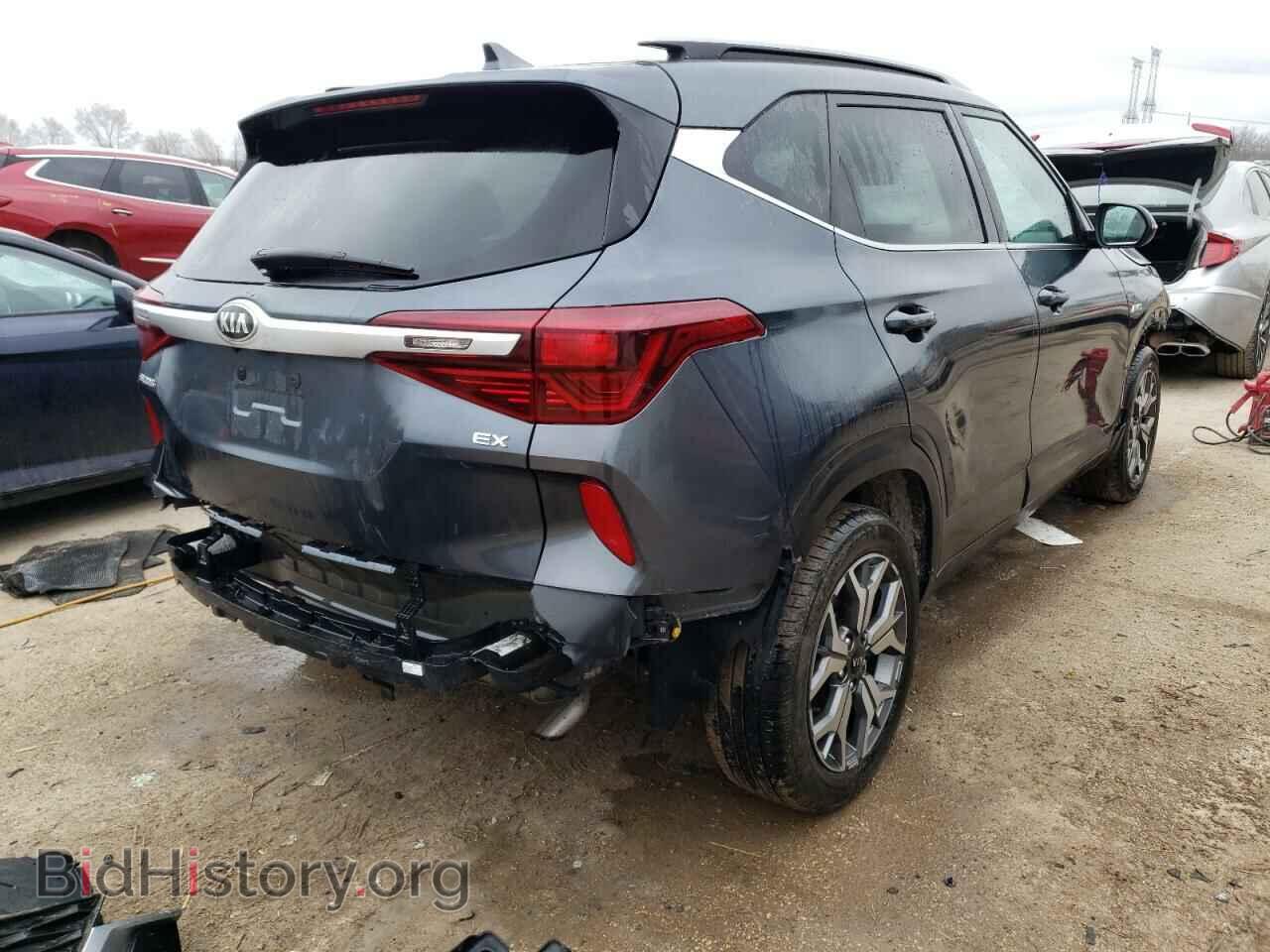 2021 KIA SELTOS - VIN: KNDERCAA8M7227843 - Фото 3