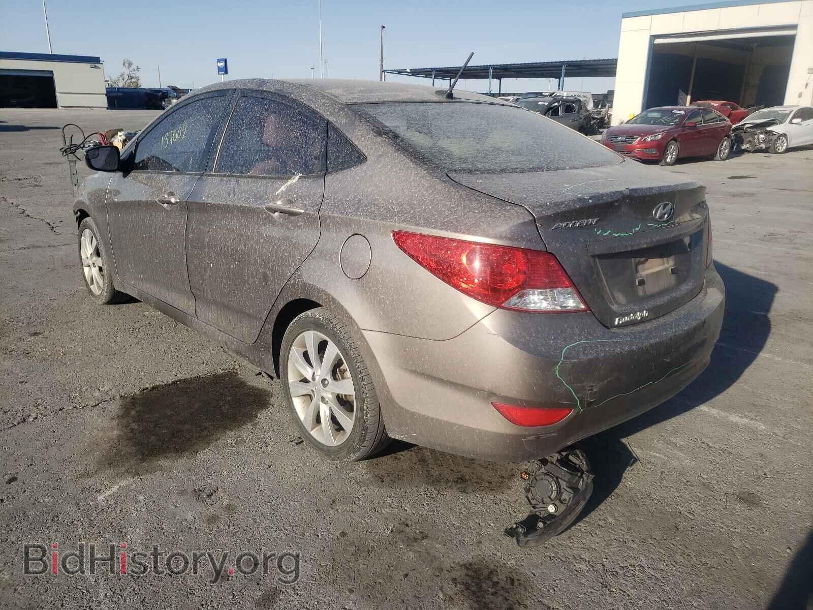 2014 HYUNDAI ACCENT - VIN: KMHCU4AE8EU623669 - Фото 3