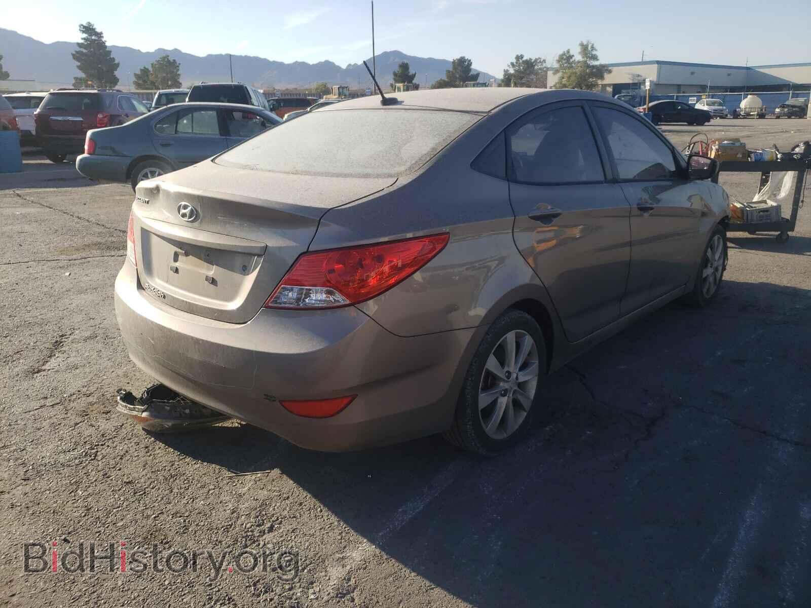 2014 HYUNDAI ACCENT - VIN: KMHCU4AE8EU623669 - Фото 4