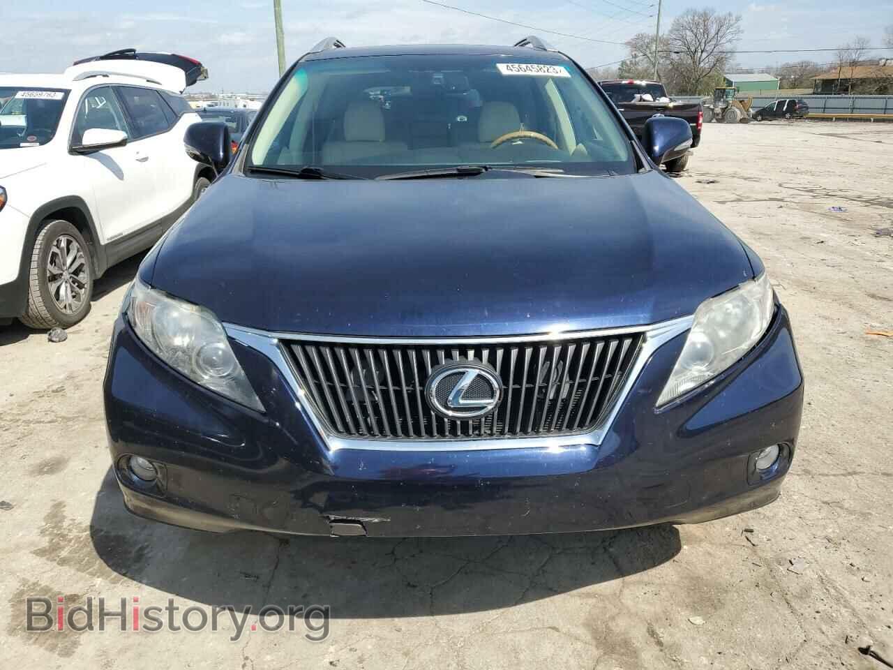 2010 LEXUS RX350 - VIN: 2T2BK1BA2AC012362 - Фото 5