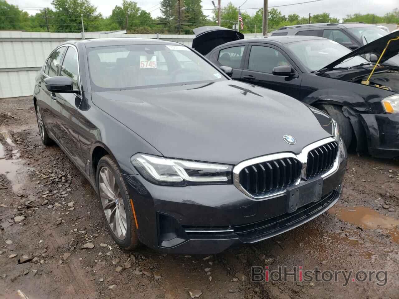 Photo WBA73BJ07MWW89728 - BMW 5 SERIES 2021