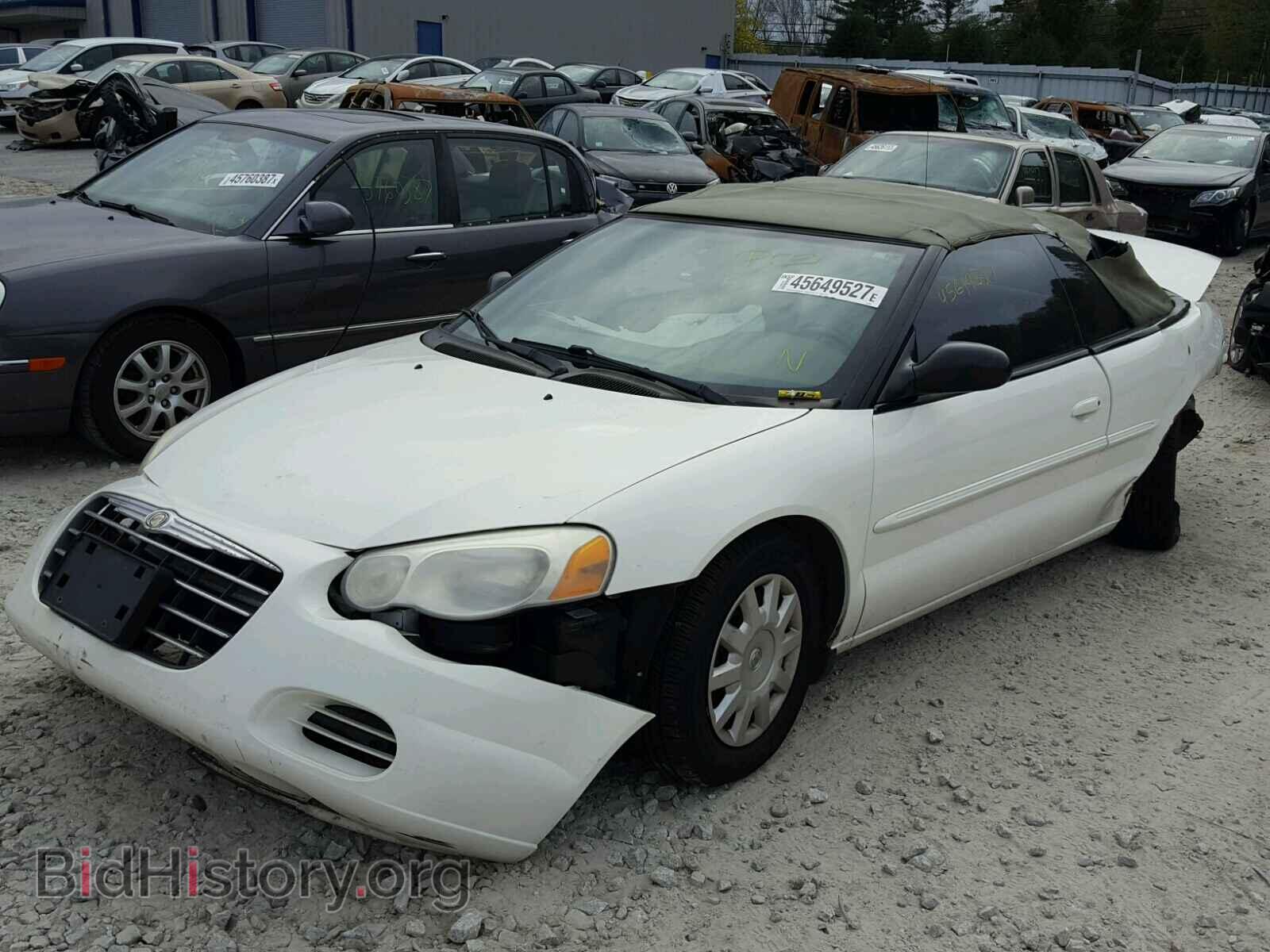 2004 CHRYSLER SEBRING - VIN: 1C3EL45XX4N421084 - Фото 2
