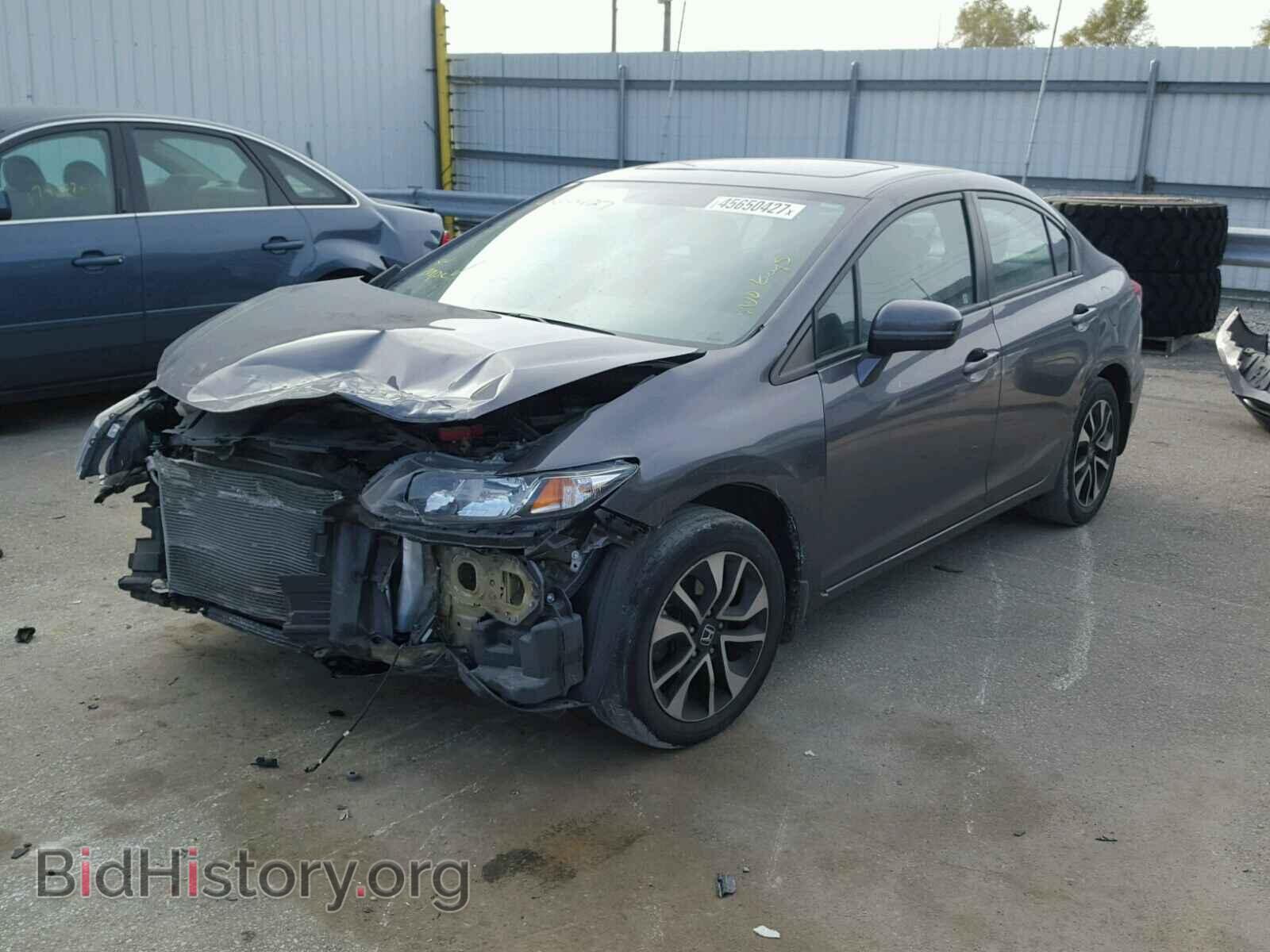 2014 HONDA CIVIC - VIN: 2HGFB2F89EH544482 - Фото 2