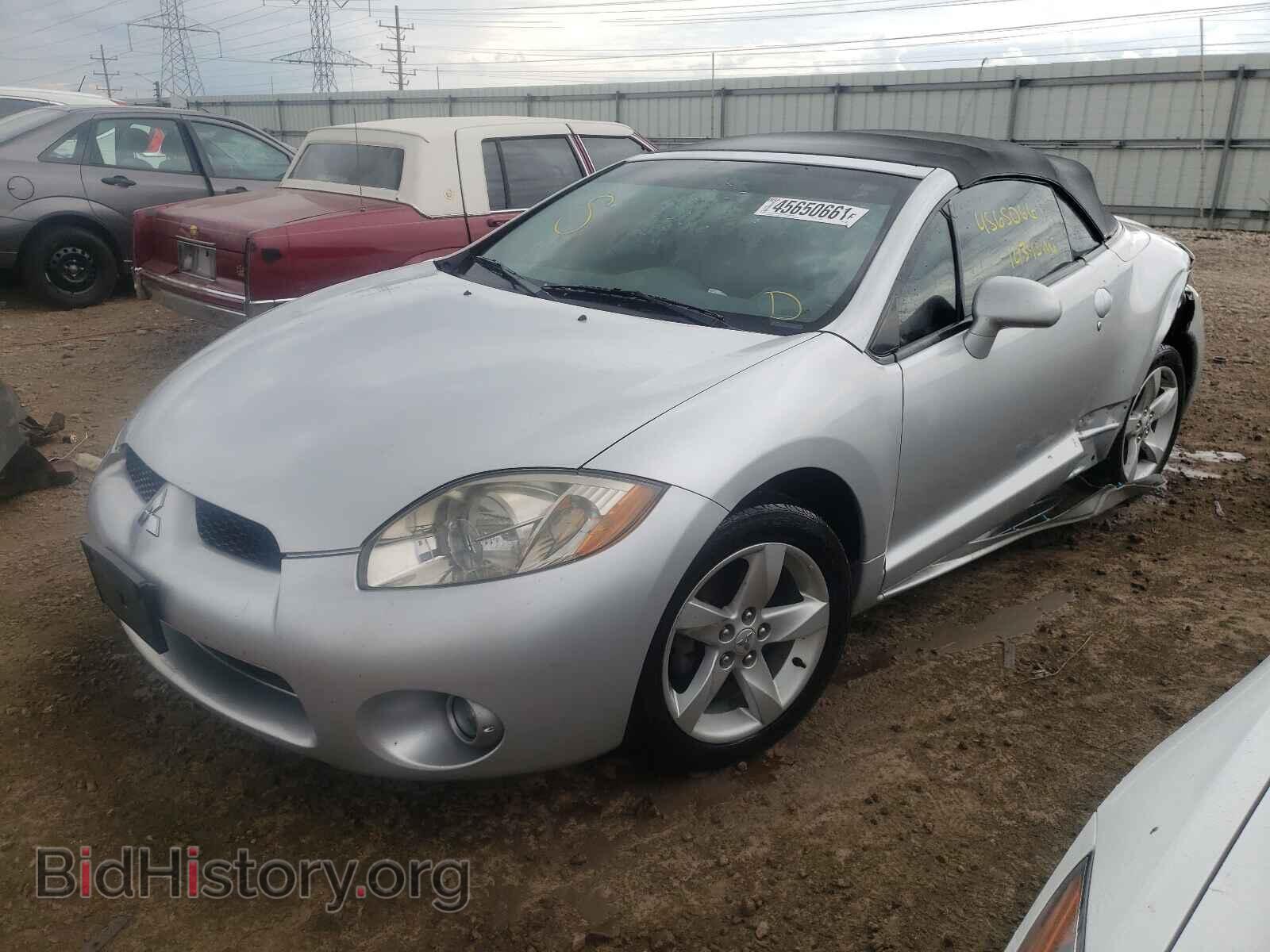 2007 MITSUBISHI ECLIPSE - VIN: 4A3AL35T07E036409 - Фото 2