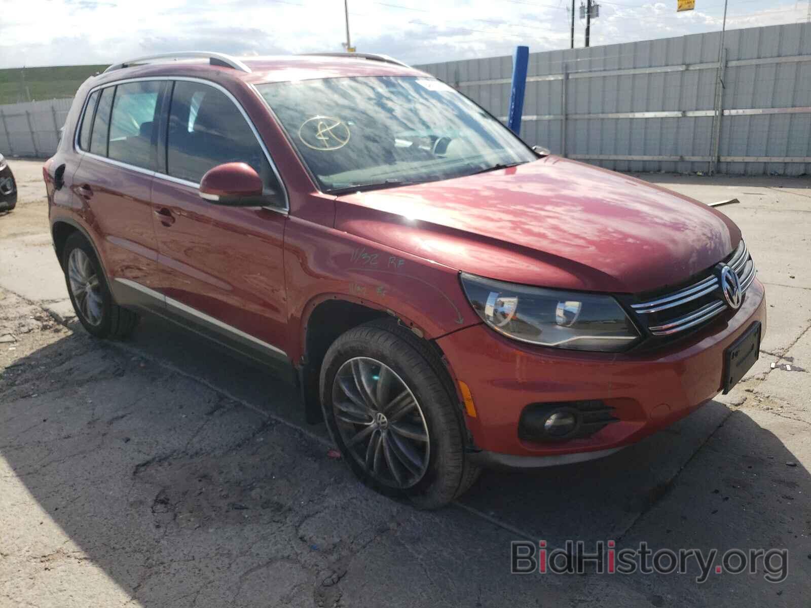 Photo WVGBV3AX2EW119353 - VOLKSWAGEN TIGUAN 2014