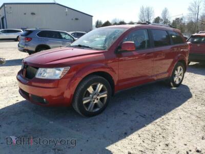 2010 Dodge JOURNEY Journey SX, красный — VIN 3D4PH5FVXAT244768, Copart