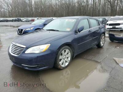 2013 Chrysler 200 Touring, blue — VIN 1C3CCBBB6DN656750, Copart
