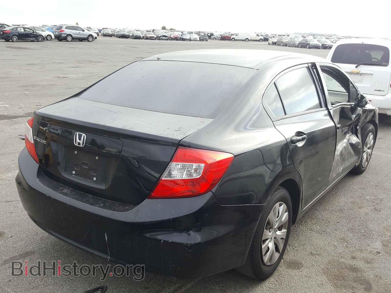 2012 HONDA CIVIC - VIN: 19XFB2F57CE366648 - Фото 4